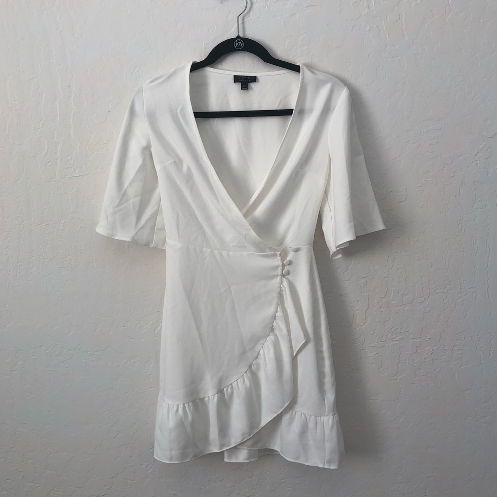 Topshop Ruffle Minidress | 2 - Picture 3 of 4
